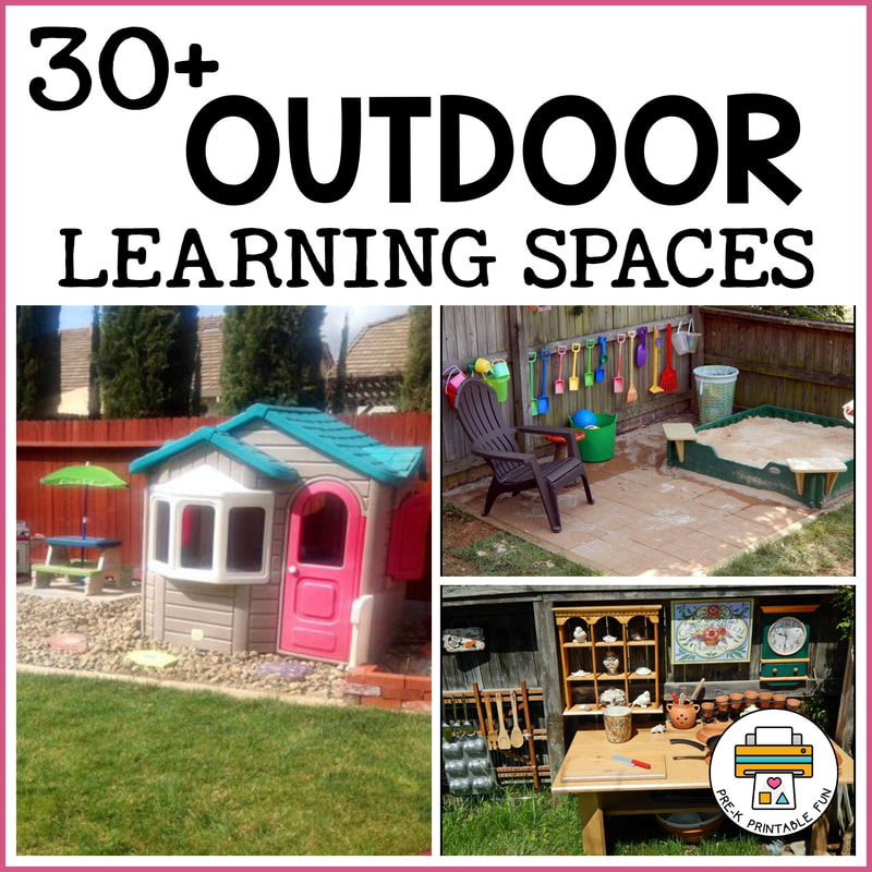 Outdoor Spaces for your Home Based Childcare - Pre-K Printable Fun