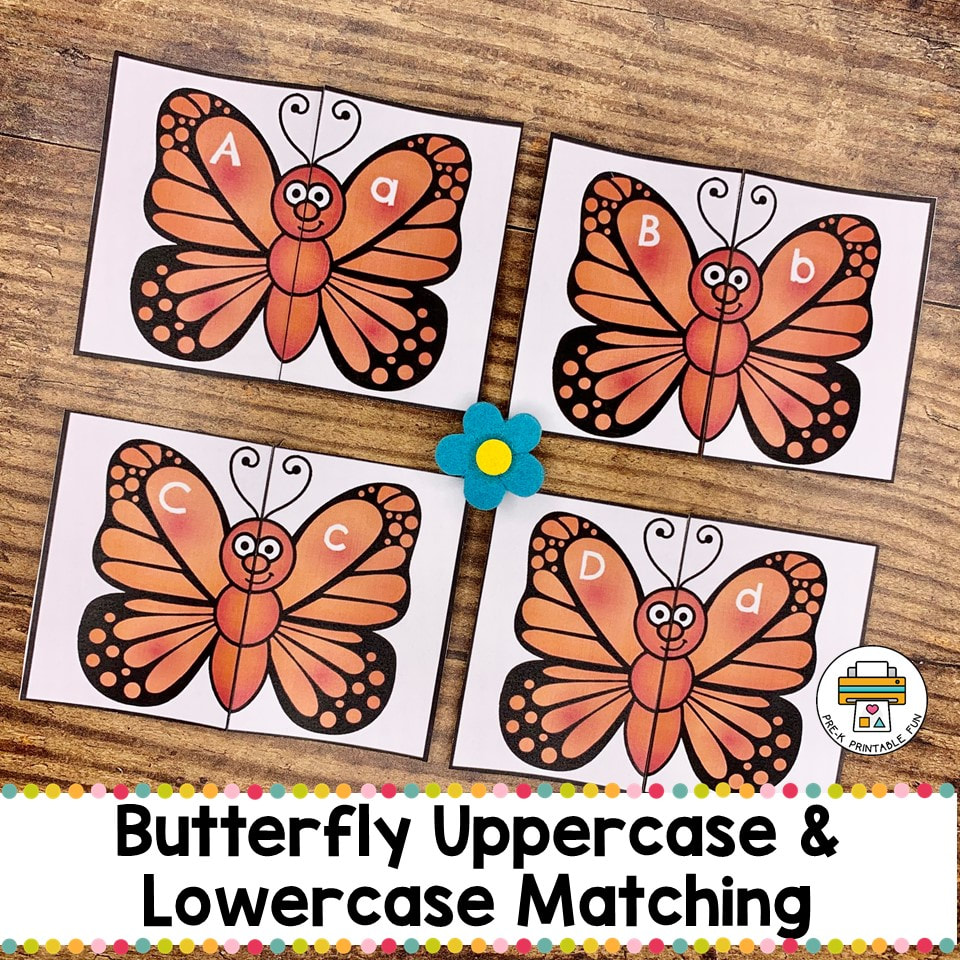 Caterpillars and Butterflies Activity Pack - Pre-K Printable Fun