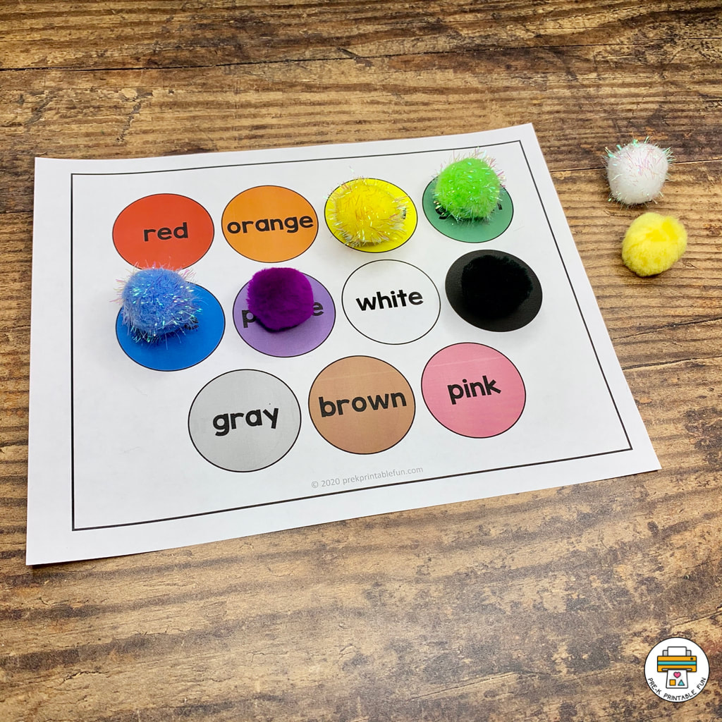 Simple Color Activities For Preschoolers