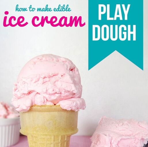 Ice Cream Play Dough Recipe