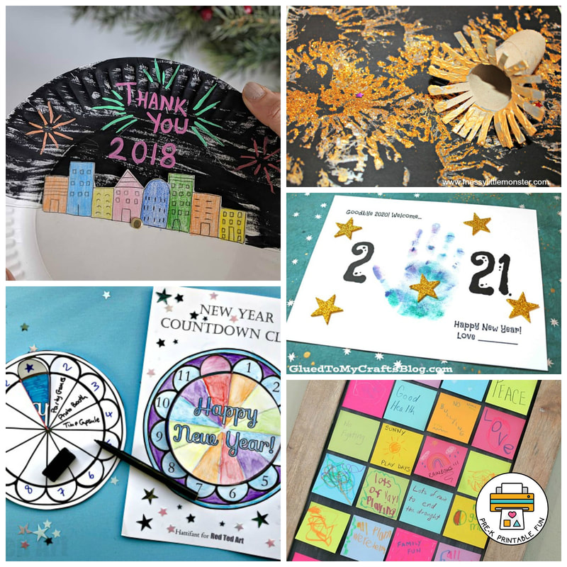 New Year's Eve with Kids: Countdown Clock Craft Using Paper Plates - Buggy  and Buddy
