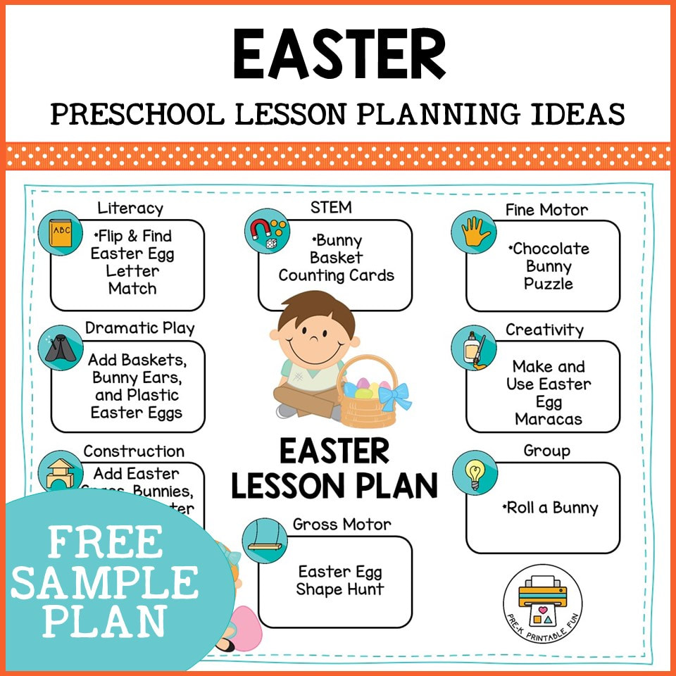 Easter Preschool Activities - Pre-K Printable Fun