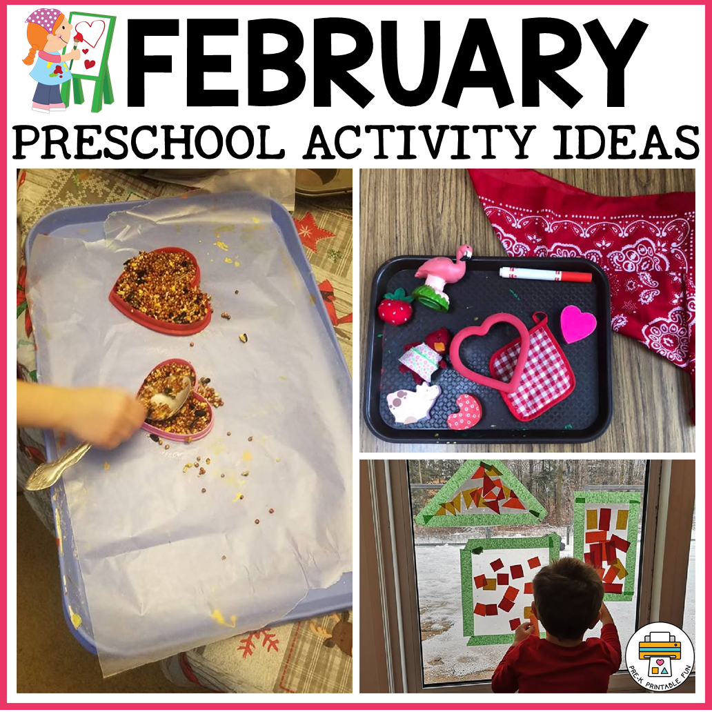 February Preschool Activities Teaching Treasure - Bank2home.com
