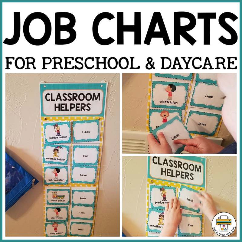 Printable Preschool Job Chart Portal Tutorials - vrogue.co