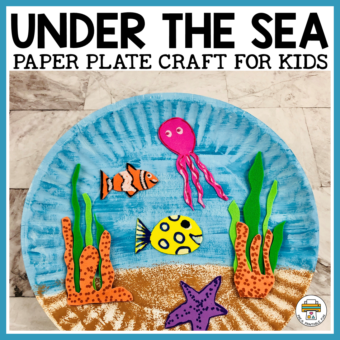 Under the Sea Craft for Kids - Pre-K Printable Fun