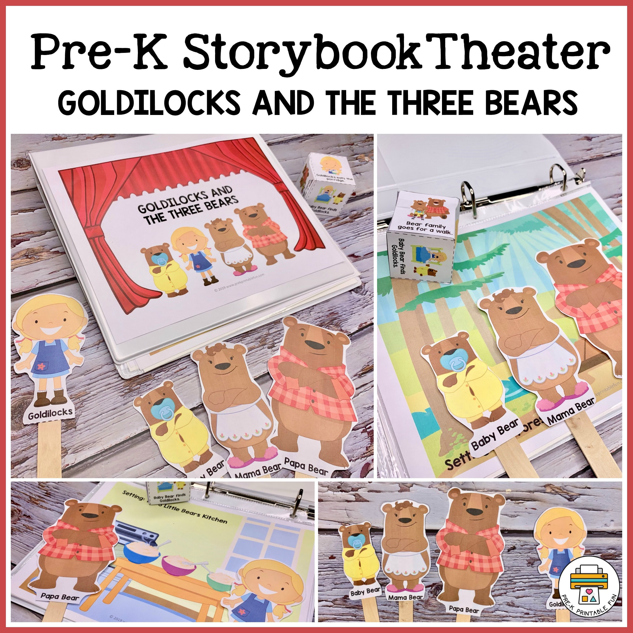 goldilocks-and-the-three-bears-puppet-theater