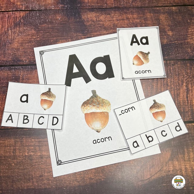 Alphabet Posters and Activities for Preschoolers